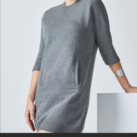 Fabletics gray Elena tunic/dress sweatshirt S - Picture 12 of 12